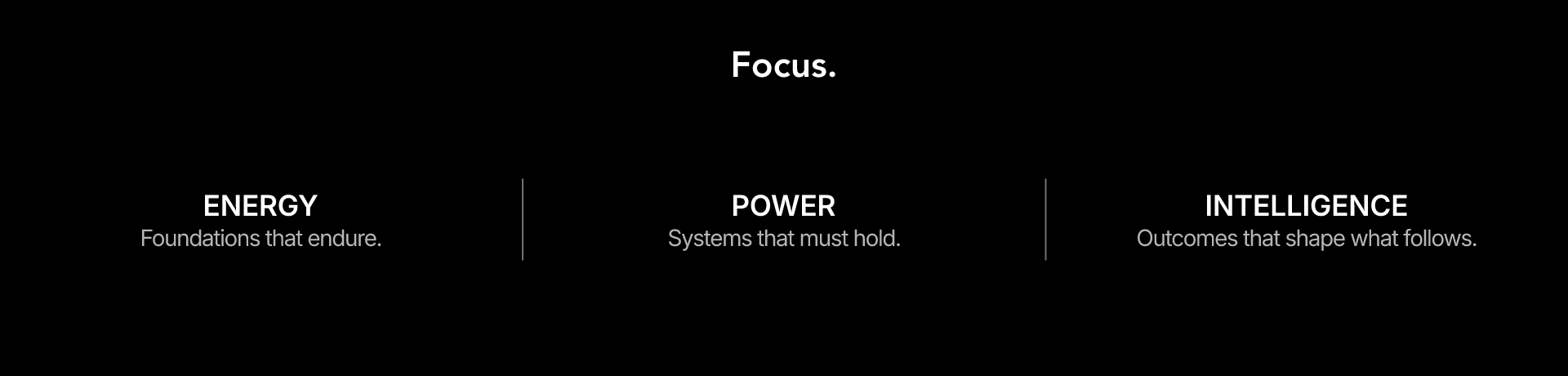 focus